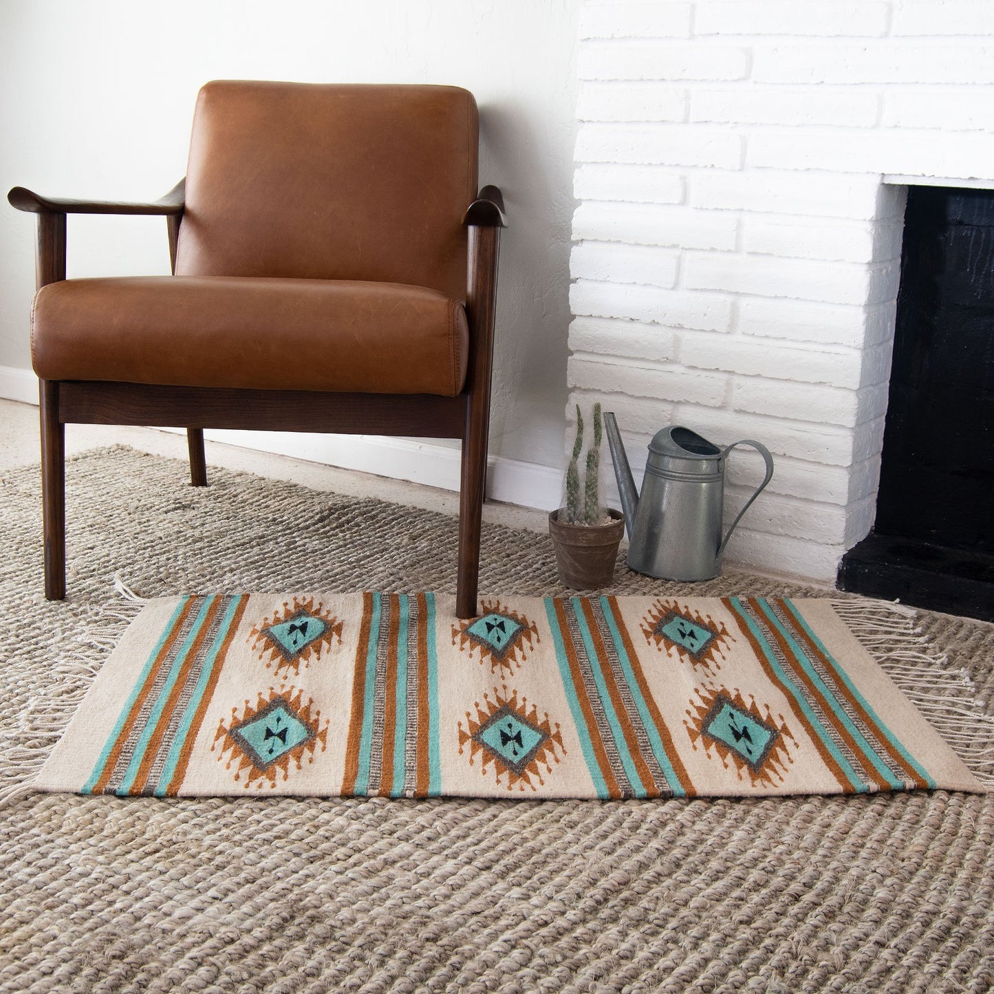 BizalĂș Eyes Native Wool Rug