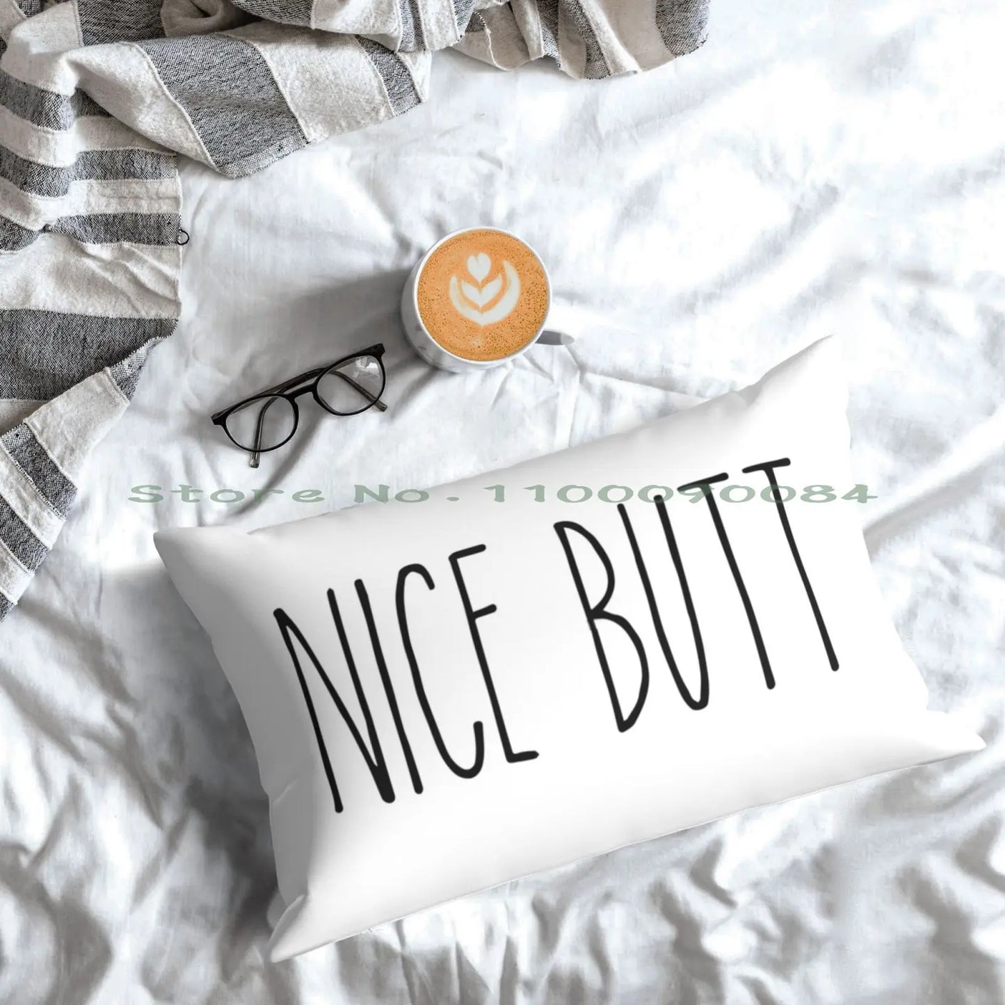 Nice Butt Pillow Case