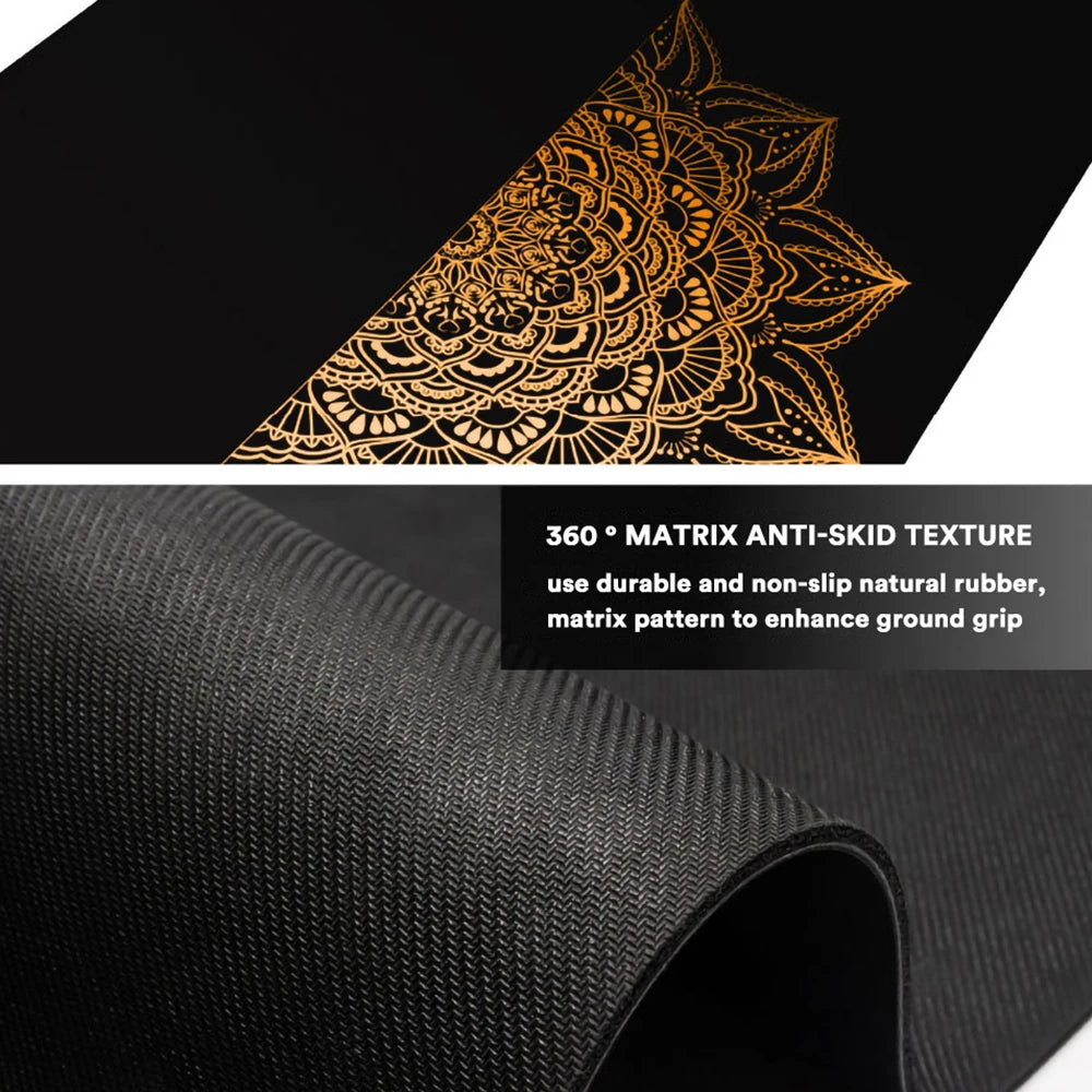 1830*680*5mm natural rubber Yoga Mat