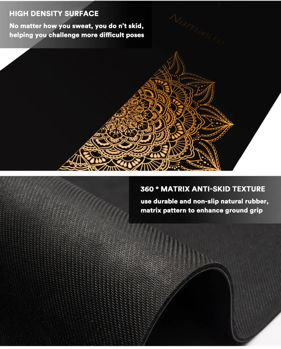 1830*680*5mm natural rubber Yoga Mat